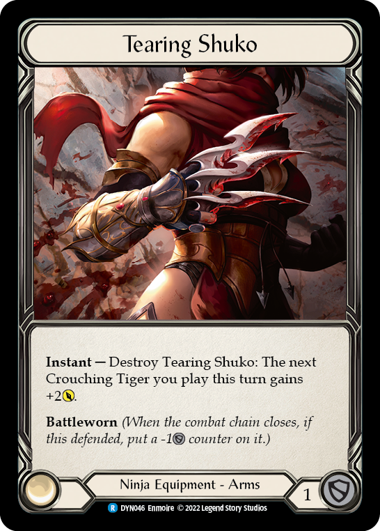 Tearing Shuko [DYN046] (Dynasty)  Cold Foil | The CG Realm