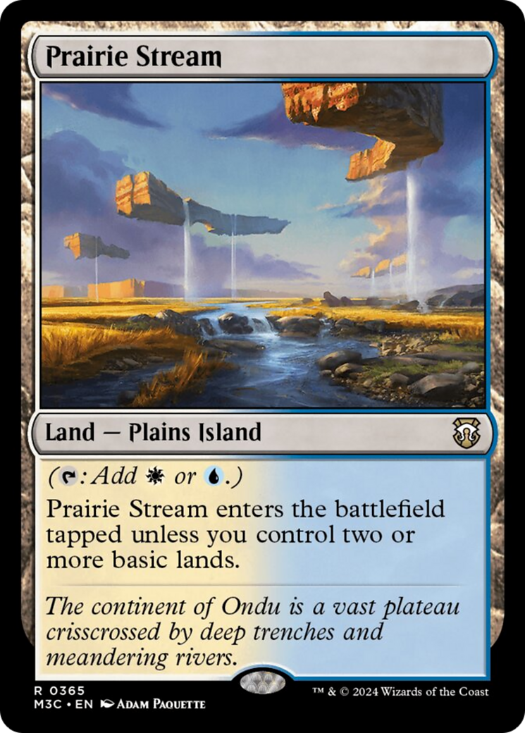 Prairie Stream [Modern Horizons 3 Commander] | The CG Realm