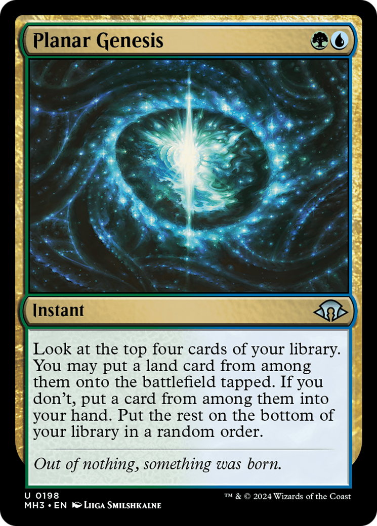 Planar Genesis [Modern Horizons 3] | The CG Realm