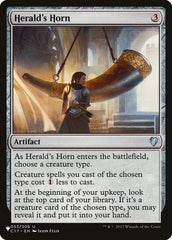 Herald's Horn [The List] | The CG Realm