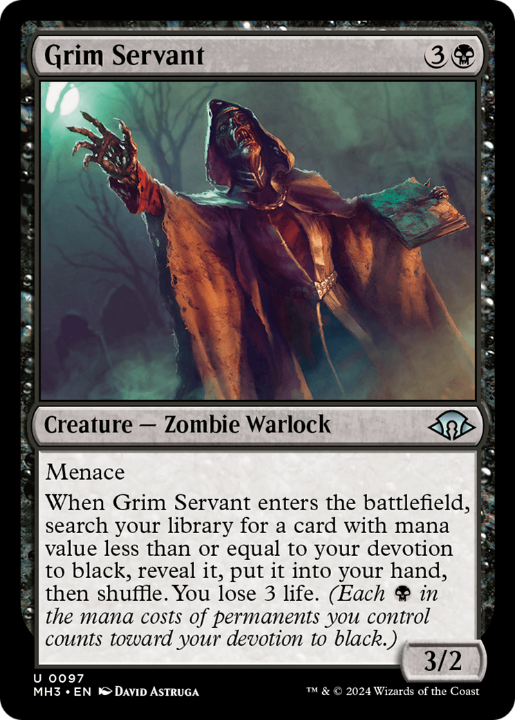 Grim Servant [Modern Horizons 3] | The CG Realm