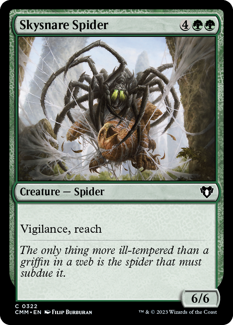 Skysnare Spider [Commander Masters] | The CG Realm