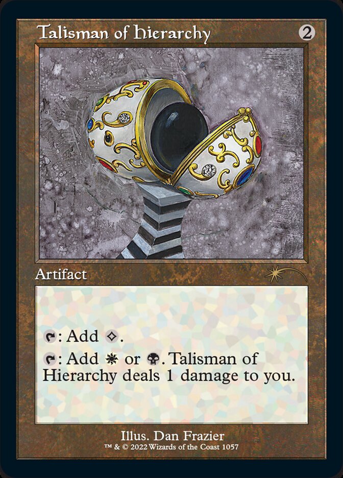 Talisman of Hierarchy (Foil Etched) [Secret Lair Drop Series] | The CG Realm