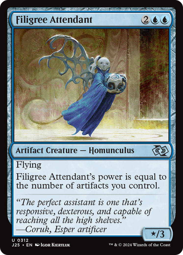 Filigree Attendant [Foundations Jumpstart] | The CG Realm