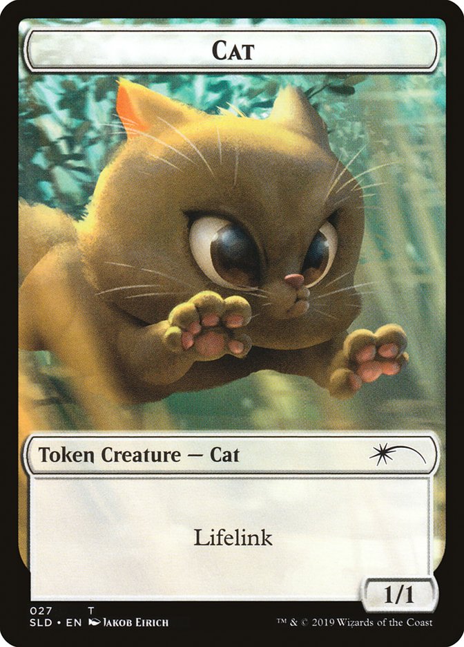 Cat (27) // Cat (28) Double-Sided Token [Secret Lair Drop Series] | The CG Realm