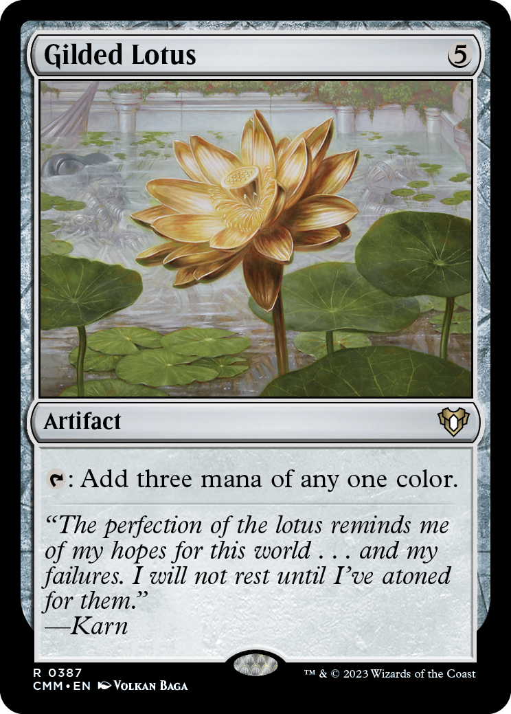 Gilded Lotus [Commander Masters] | The CG Realm