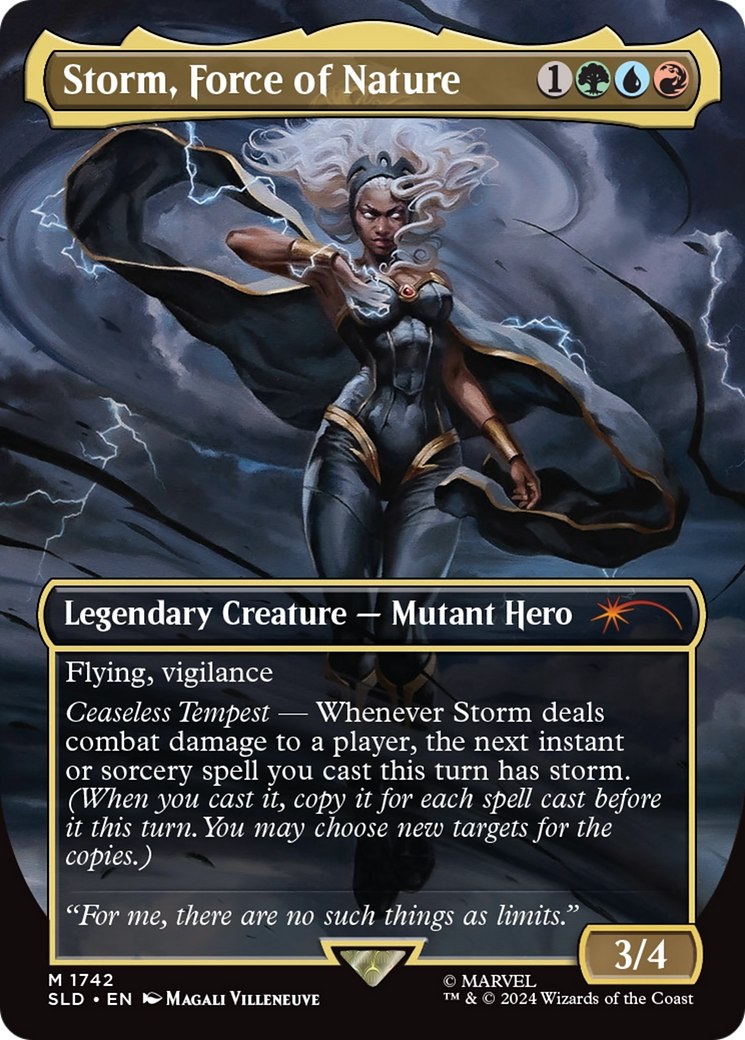 Storm, Force of Nature (Rainbow Foil) [Secret Lair Drop Series] | The CG Realm