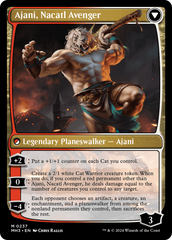 Ajani, Nacatl Pariah // Ajani, Nacatl Avenger [Modern Horizons 3] | The CG Realm