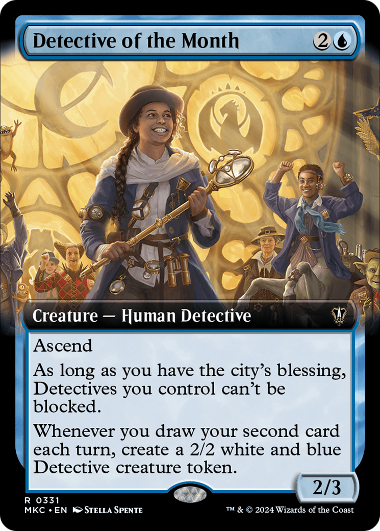 Detective of the Month (Extended Art) [Murders at Karlov Manor Commander] | The CG Realm