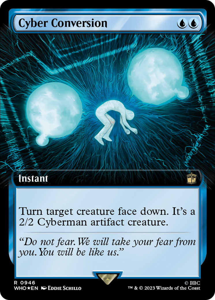 Cyber Conversion (Extended Art) (Surge Foil) [Doctor Who] | The CG Realm