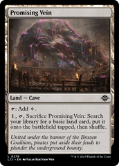 Promising Vein [The Lost Caverns of Ixalan] | The CG Realm