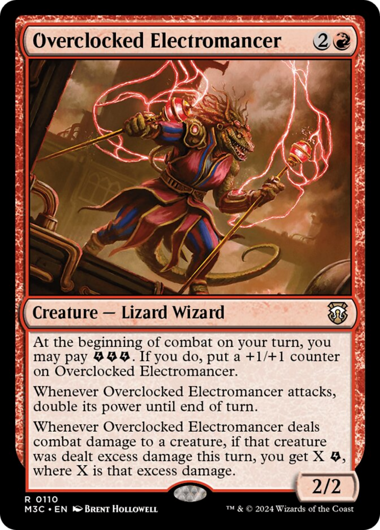 Overclocked Electromancer [Modern Horizons 3 Commander] | The CG Realm