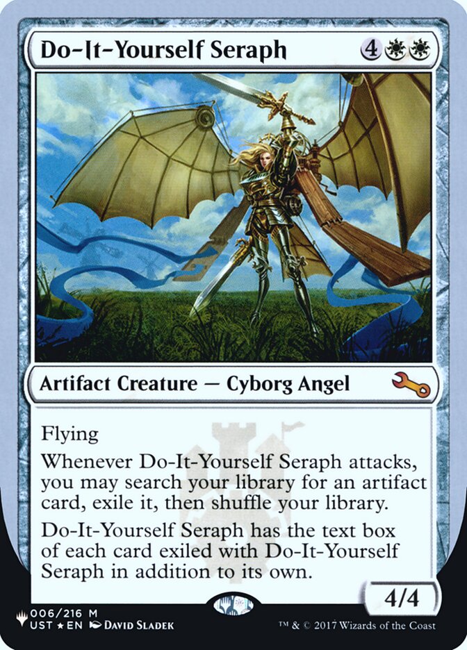 Do-It-Yourself Seraph (Unfinity Foil Edition) [The List] | The CG Realm