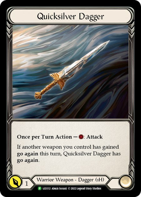 Quicksilver Dagger [LGS112] (Dynasty)  Cold Foil | The CG Realm