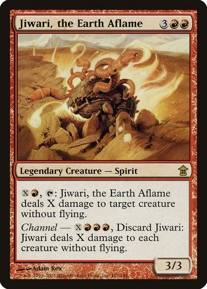 Jiwari, the Earth Aflame [Saviors of Kamigawa] | The CG Realm