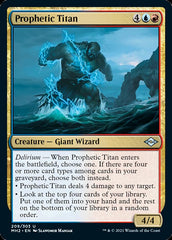 Prophetic Titan [Modern Horizons 2] | The CG Realm