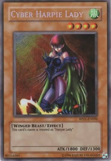 Cyber Harpie Lady [RP01-EN096] Secret Rare | The CG Realm