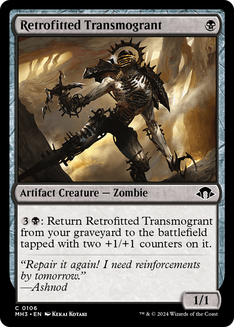 Retrofitted Transmogrant [Modern Horizons 3] | The CG Realm