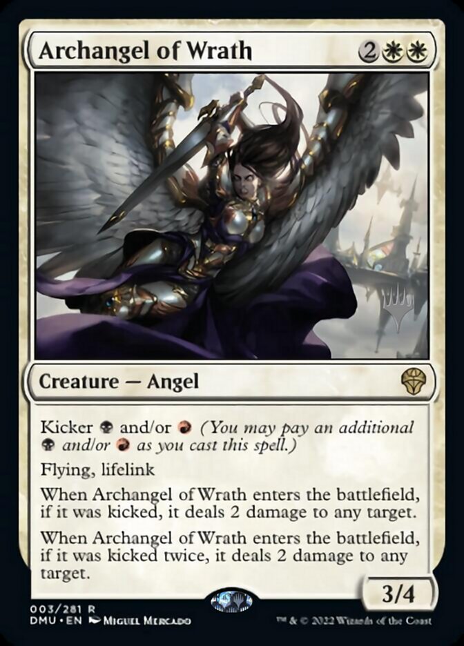 Archangel of Wrath (Promo Pack) [Dominaria United Promos] | The CG Realm