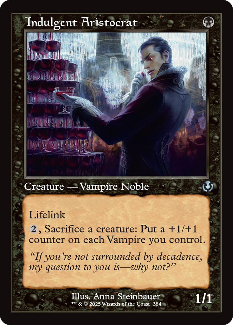 Indulgent Aristocrat (Retro Frame) [Innistrad Remastered] | The CG Realm