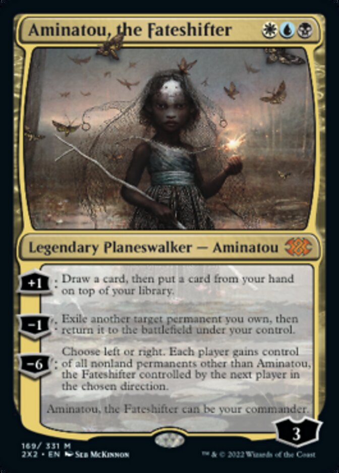 Aminatou, the Fateshifter [Double Masters 2022] | The CG Realm