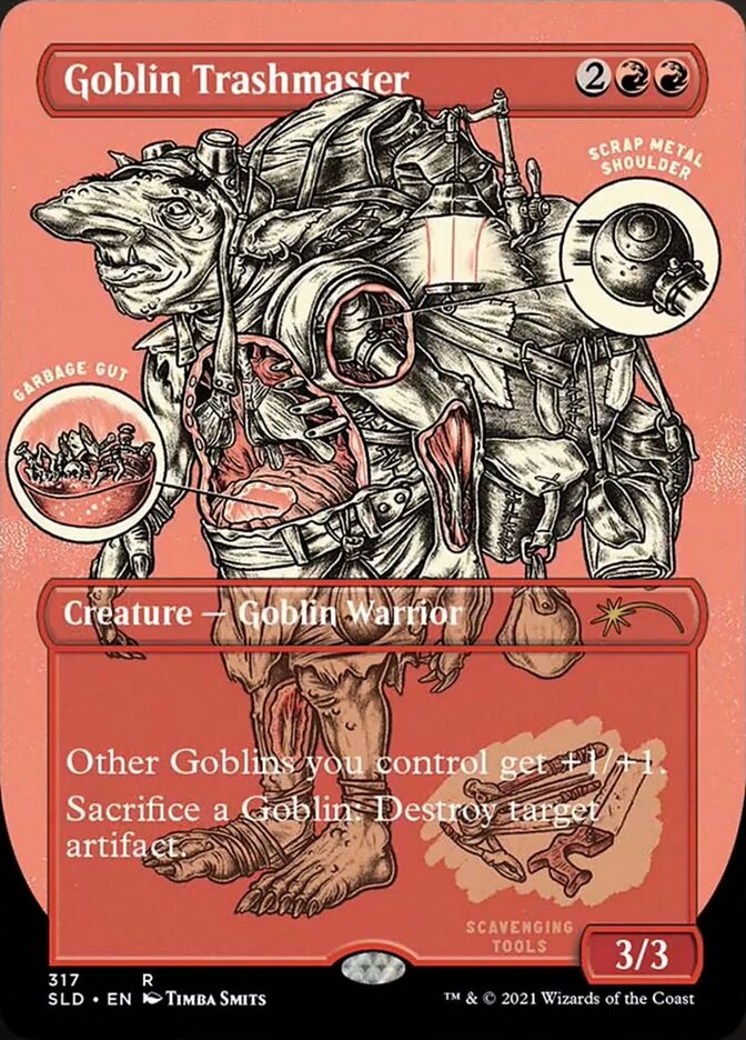 Goblin Trashmaster (Borderless Foil Etched) [Secret Lair Drop Series] | The CG Realm