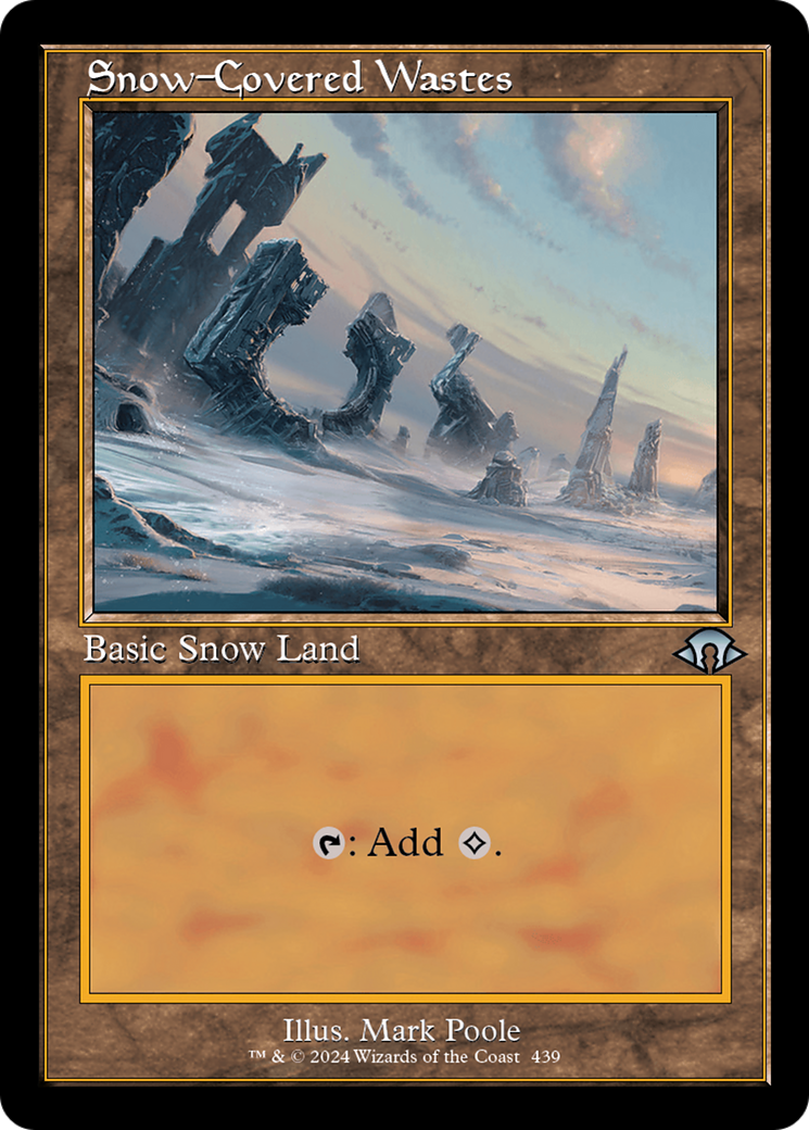 Snow-Covered Wastes (Retro) [Modern Horizons 3] | The CG Realm