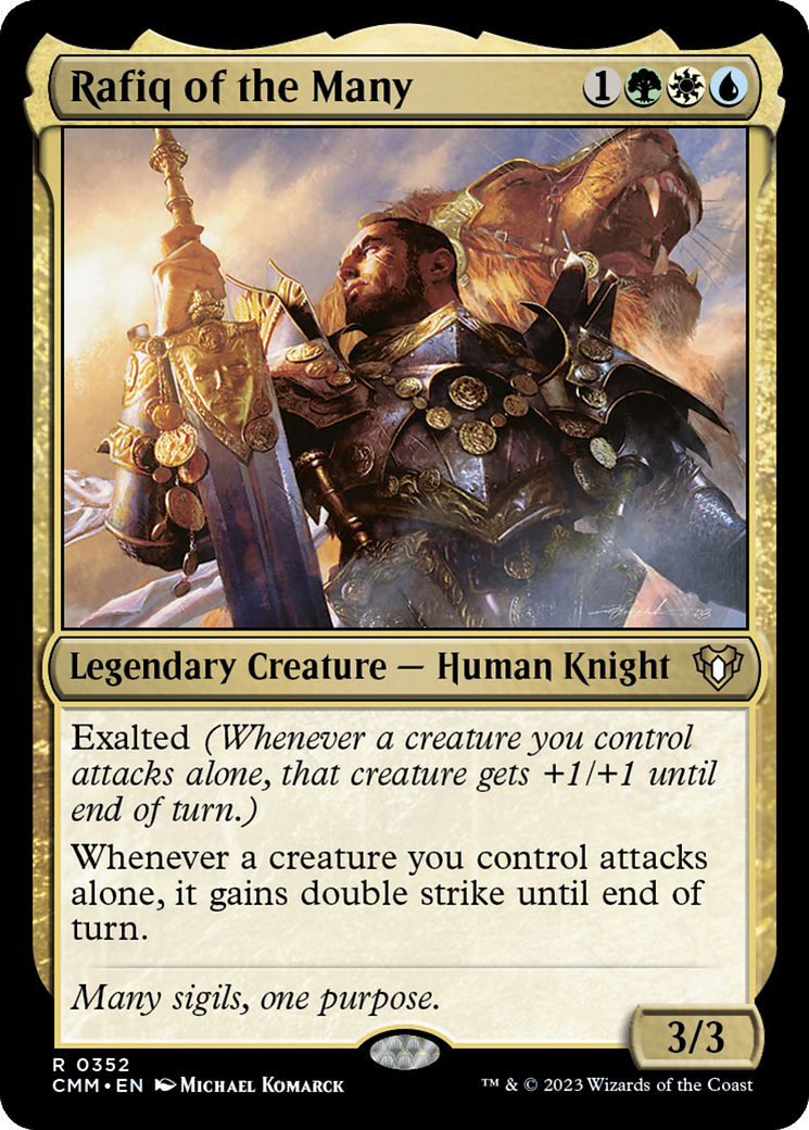 Rafiq of the Many [Commander Masters] | The CG Realm