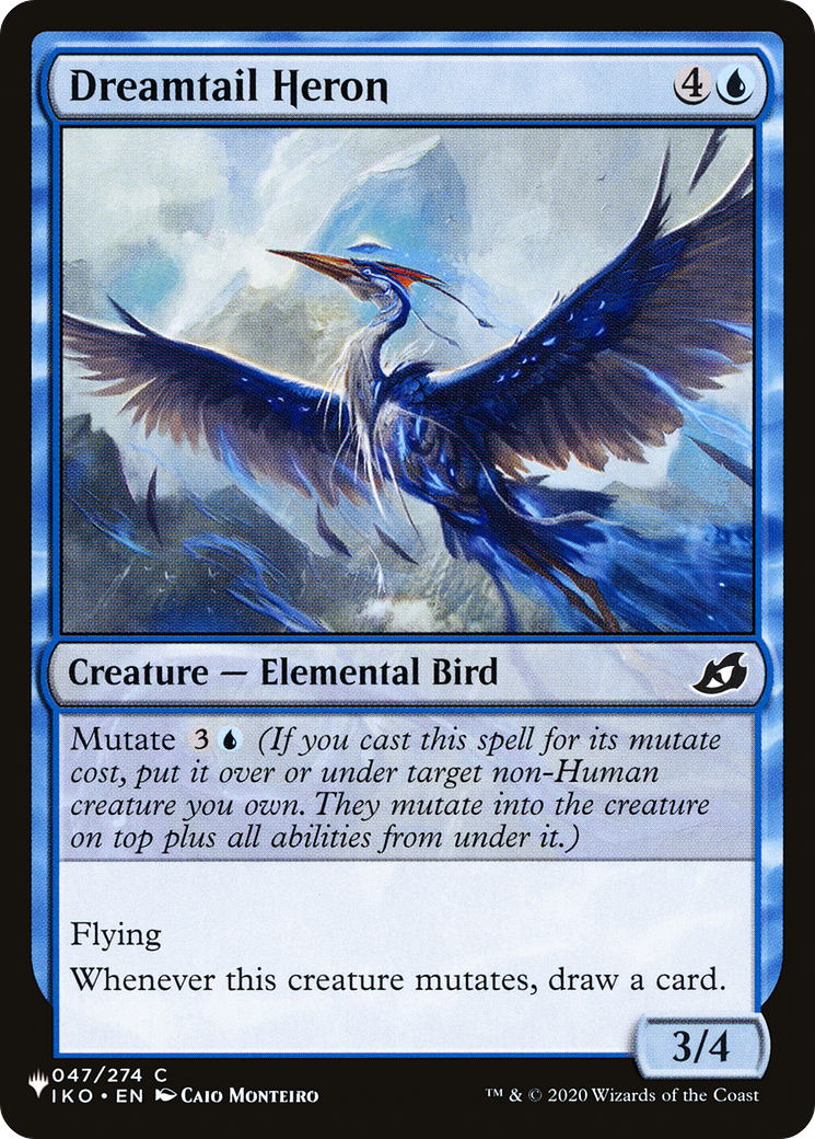 Dreamtail Heron [The List Reprints] | The CG Realm