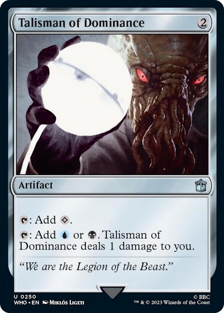 Talisman of Dominance [Doctor Who] | The CG Realm