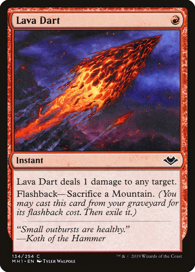 Lava Dart [Modern Horizons] | The CG Realm