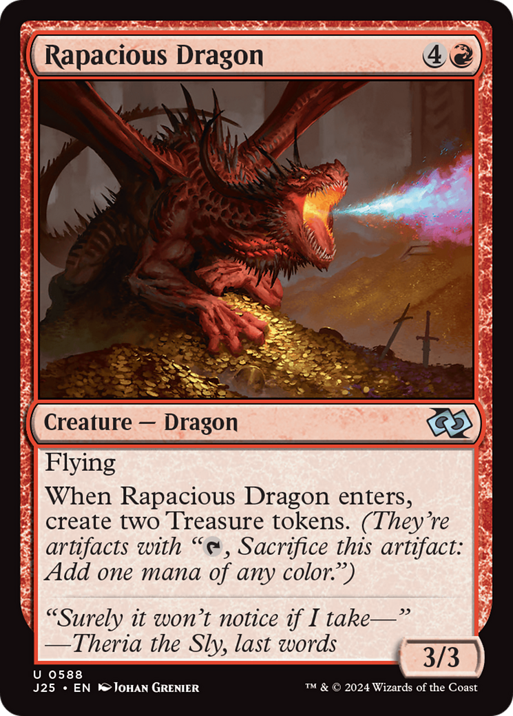 Rapacious Dragon [Foundations Jumpstart] | The CG Realm