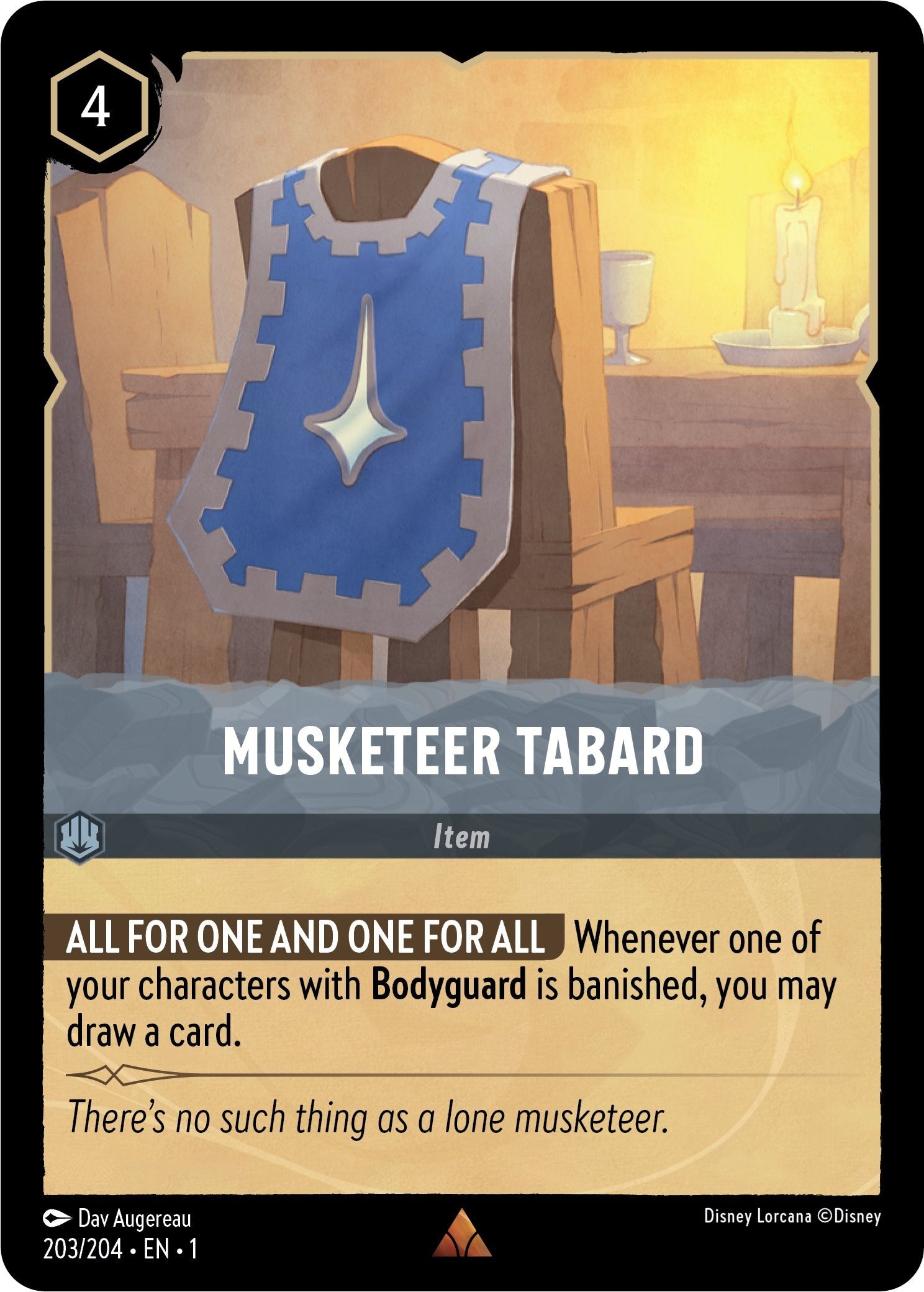 Musketeer Tabard (203/204) [The First Chapter] | The CG Realm