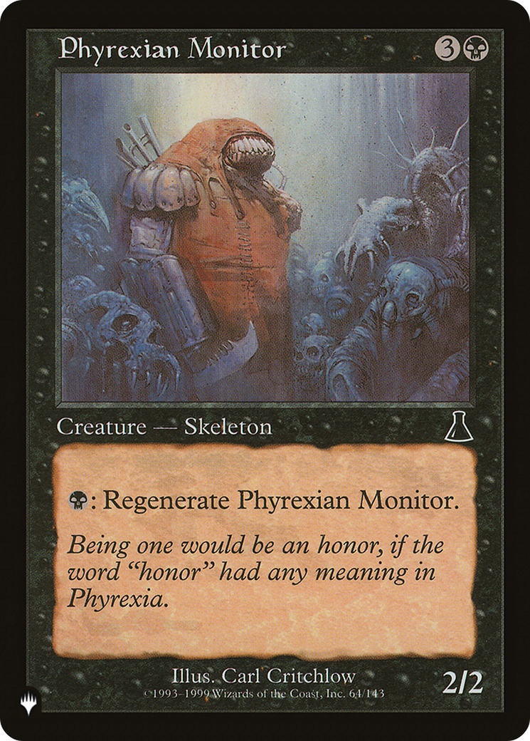 Phyrexian Monitor [The List] | The CG Realm