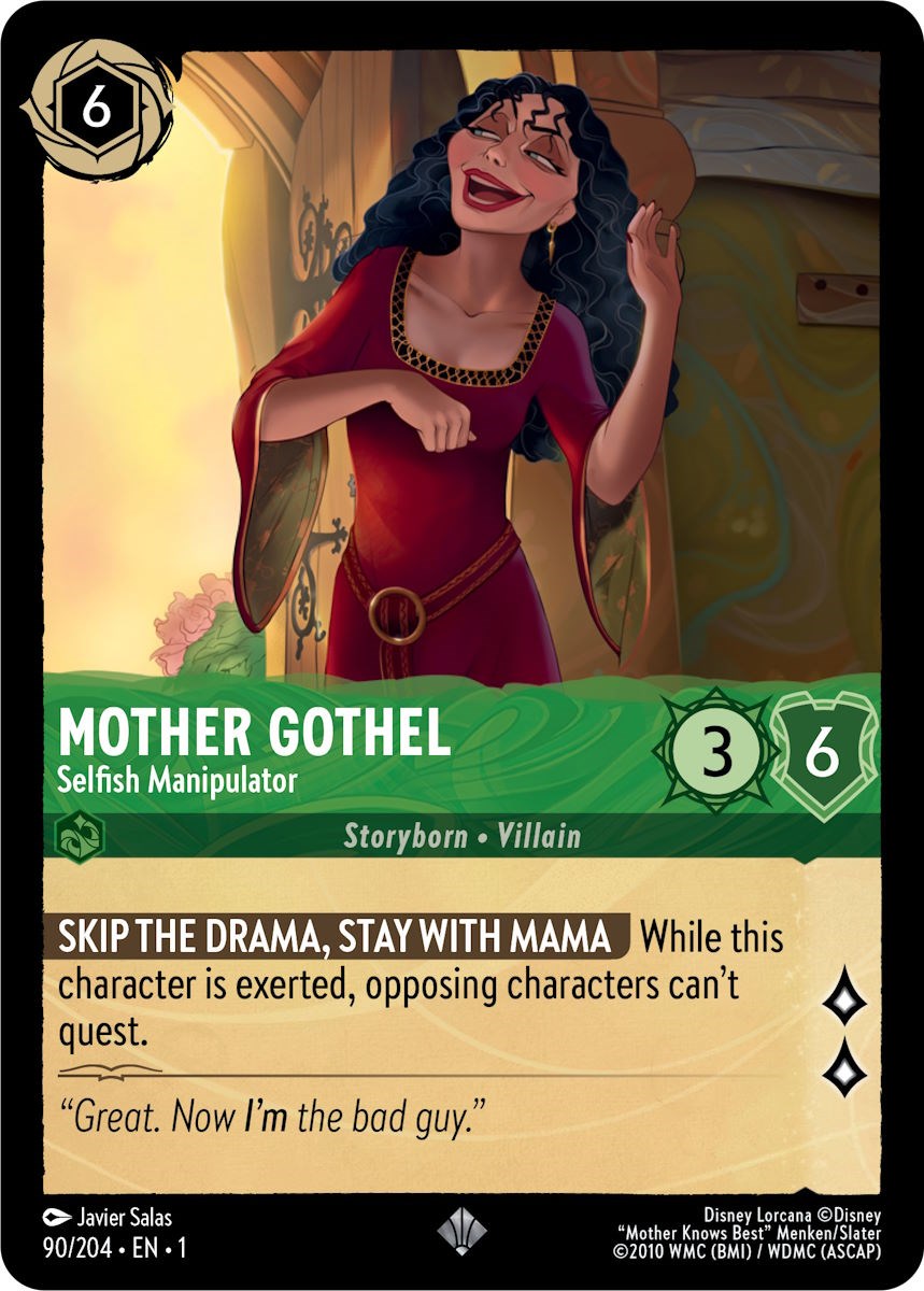 Mother Gothel - Selfish Manipulator (90/204) [The First Chapter] | The CG Realm