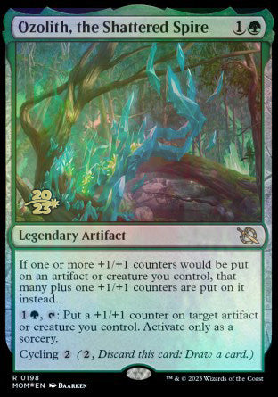 Ozolith, the Shattered Spire [March of the Machine Prerelease Promos] | The CG Realm