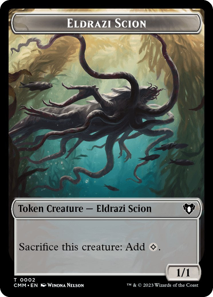 Eldrazi Scion // Phyrexian Beast Double-Sided Token [Commander Masters Tokens] | The CG Realm