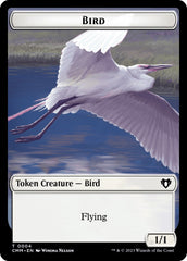 Bird // Insect Double-Sided Token [Commander Masters Tokens] | The CG Realm