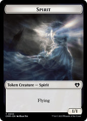 Spirit (0010) // Elephant Double-Sided Token [Commander Masters Tokens] | The CG Realm