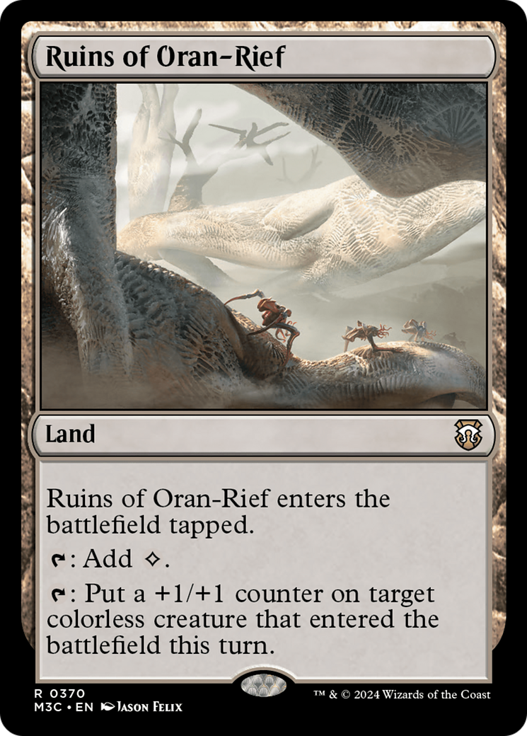 Ruins of Oran-Rief (Ripple Foil) [Modern Horizons 3 Commander] | The CG Realm