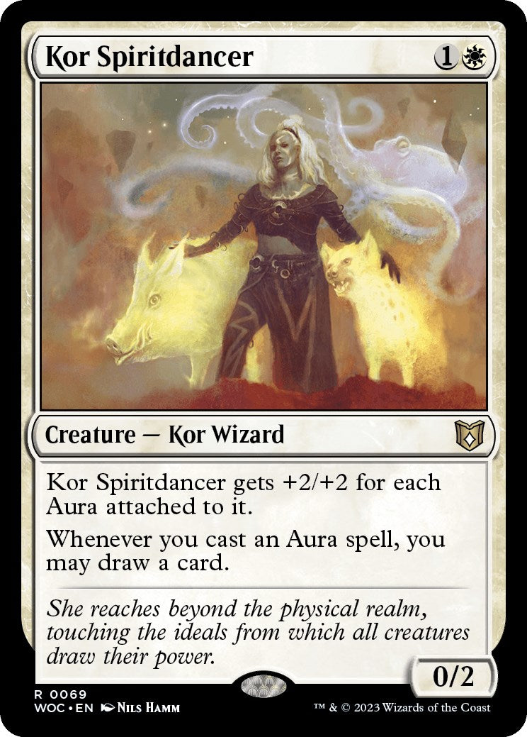 Kor Spiritdancer [Wilds of Eldraine Commander] | The CG Realm