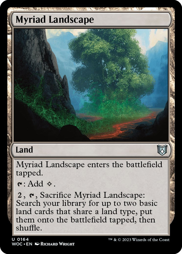 Myriad Landscape [Wilds of Eldraine Commander] | The CG Realm