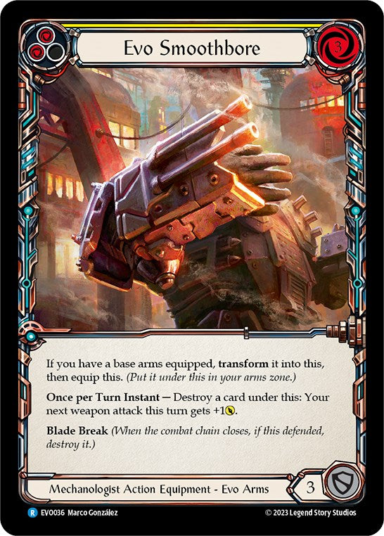 Evo Smoothbore [EVO036] (Bright Lights)  Cold Foil | The CG Realm