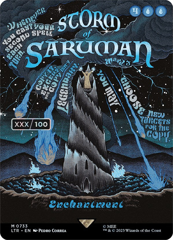 Storm of Saruman (Borderless Poster) (Serialized) [The Lord of the Rings: Tales of Middle-Earth] | The CG Realm