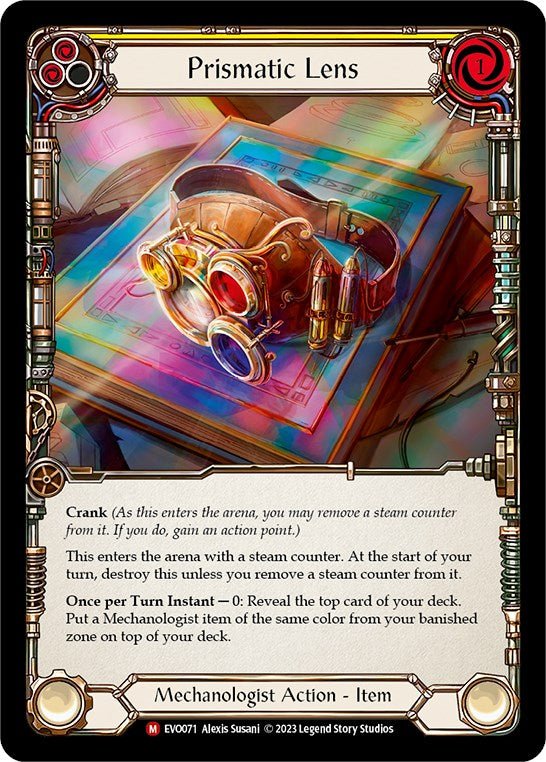 Prismatic Lens [EVO071] (Bright Lights)  Rainbow Foil | The CG Realm