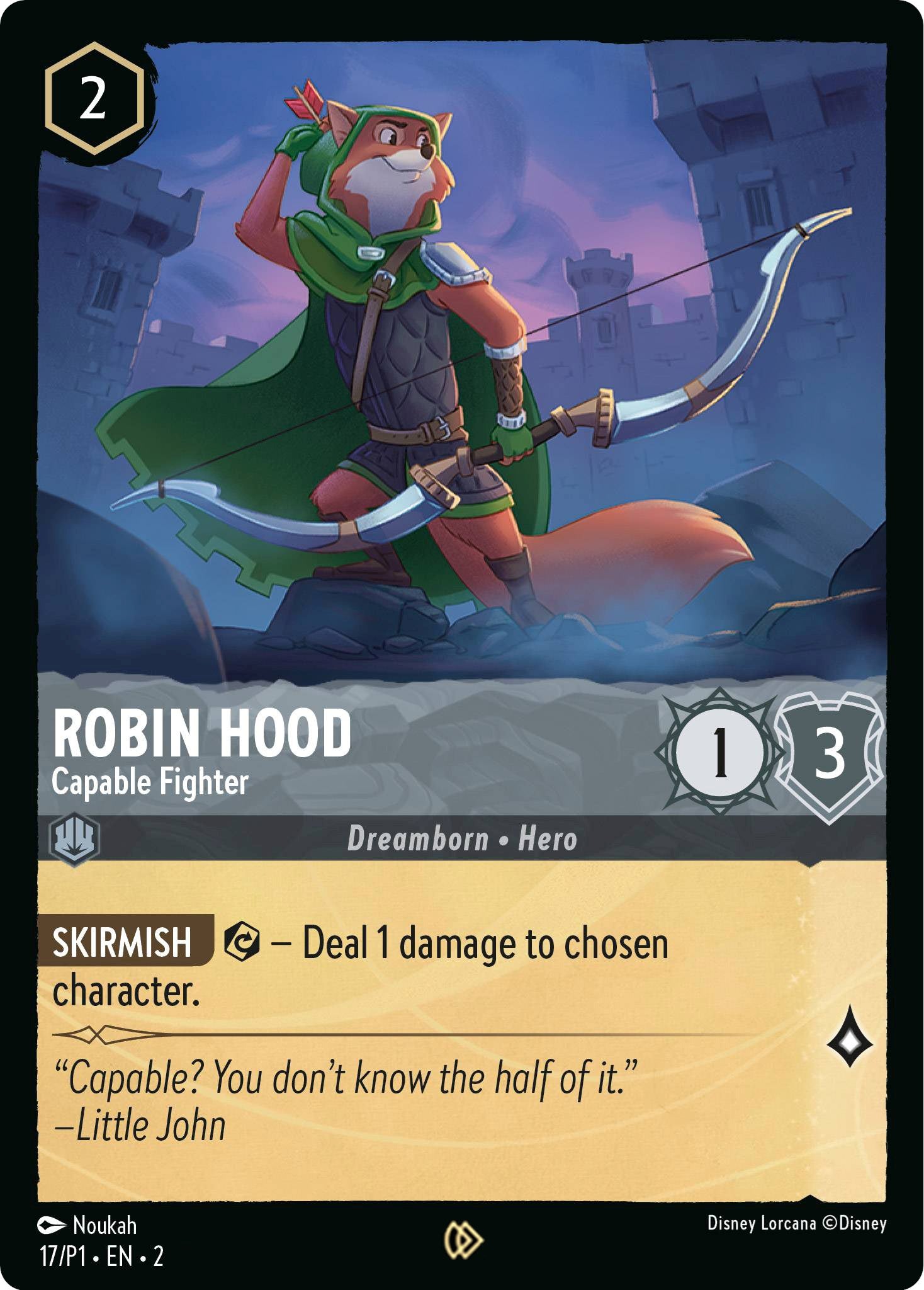 Robin Hood - Capable Fighter (17) [Promo Cards] | The CG Realm