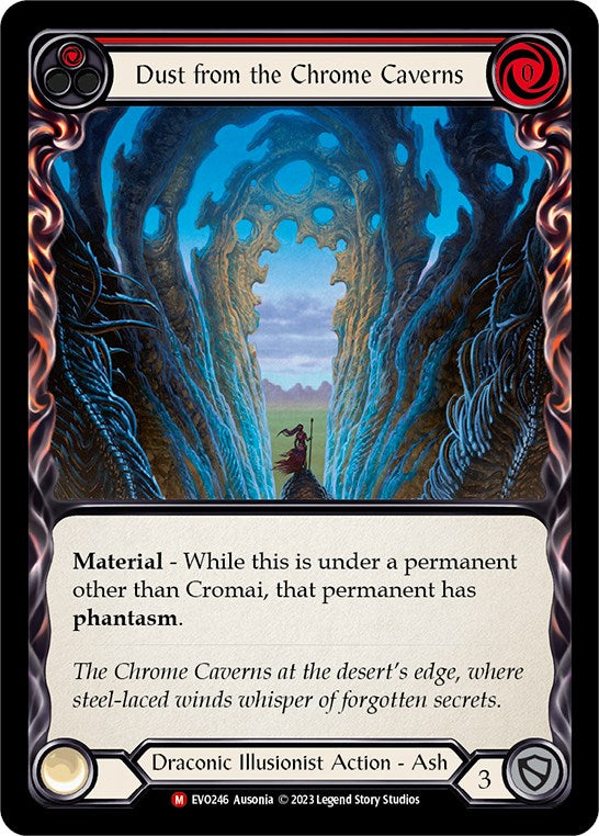 Dust from the Chrome Caverns [EVO246] (Bright Lights)  Rainbow Foil | The CG Realm