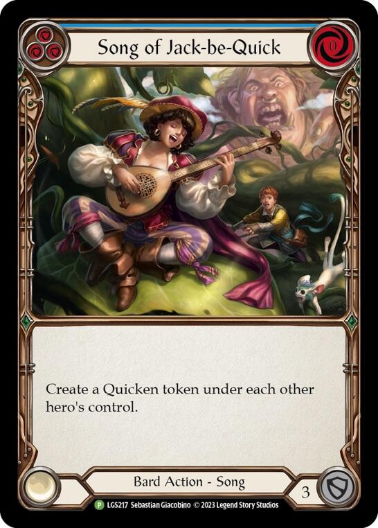 Song of Jack-be-Quick [LGS217] (Promo)  Rainbow Foil | The CG Realm