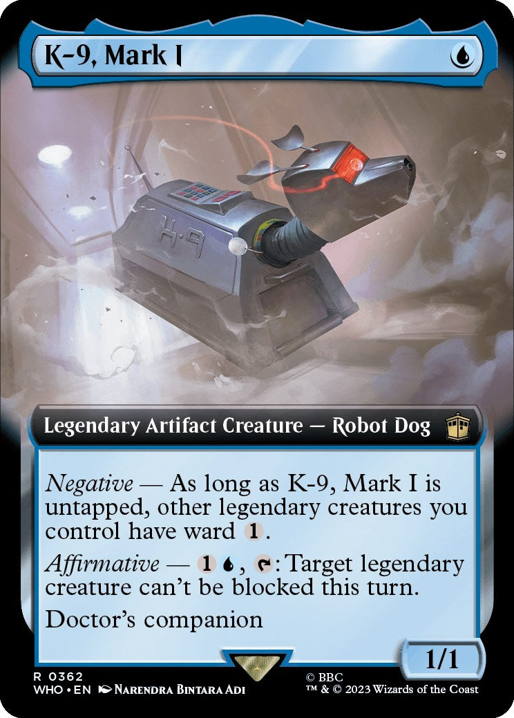 K-9, Mark I (Extended Art) [Doctor Who] | The CG Realm