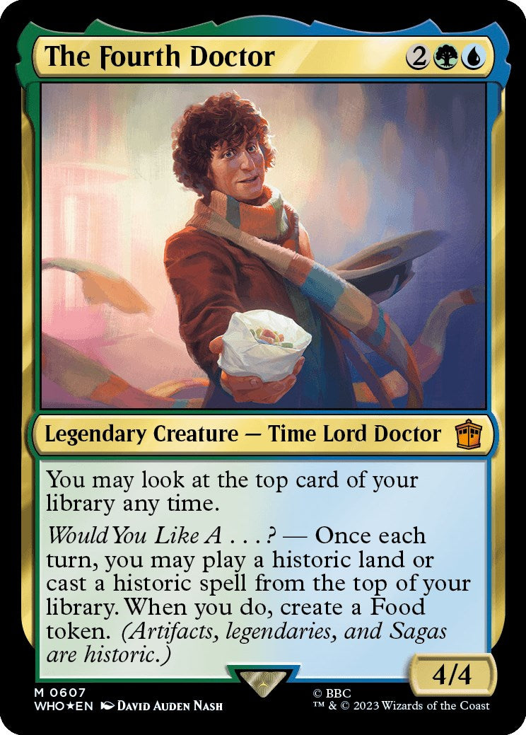 The Fourth Doctor (Surge Foil) [Doctor Who] | The CG Realm